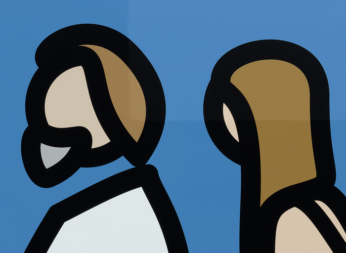 Walking in Melbourne. 1 | Julian Opie